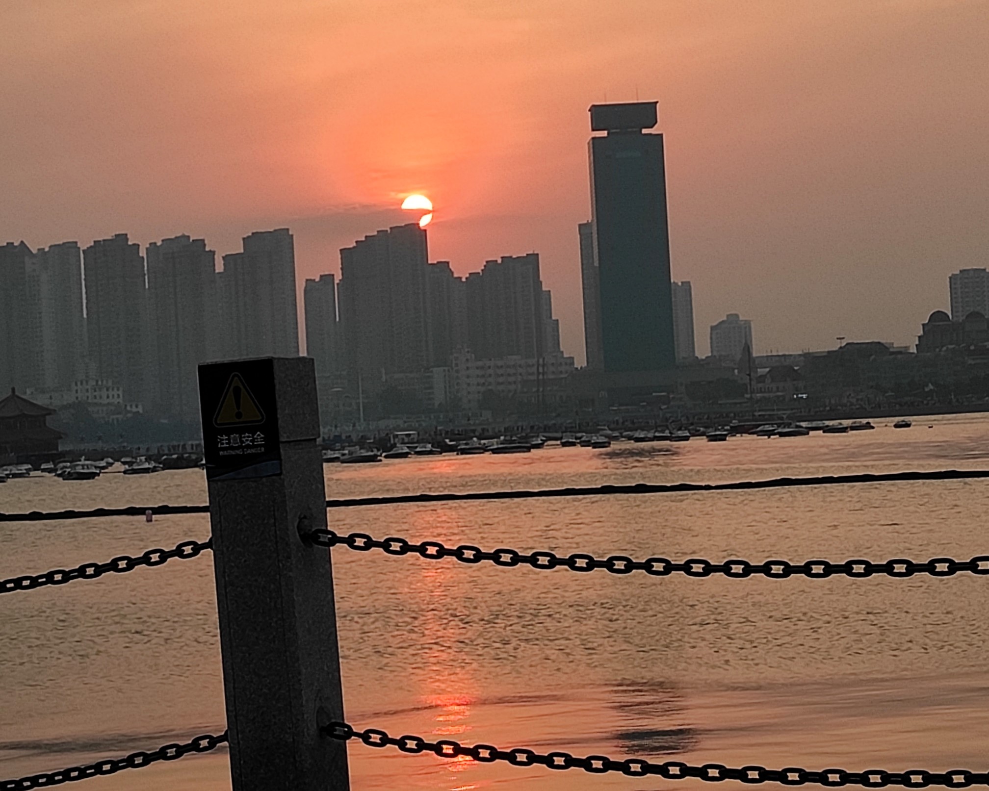 还有落日